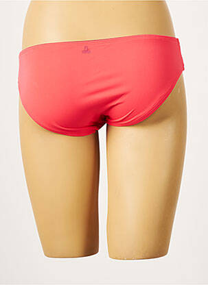 Bas de maillot de bain tissage satiné culotte rouge BESTFORM femme