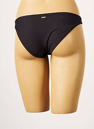 Bas de maillot de bain tissage texturé culotte noir BESTFORM femme
