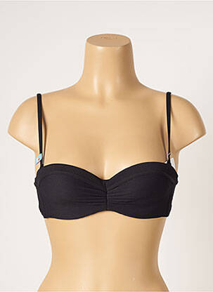Haut de maillot de bain haut bandeau haut bandeau noir CHERRY BEACH femme