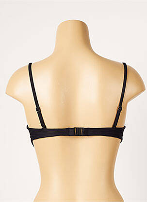 Haut de maillot de bain haut soutien-gorge moulé haut soutien-gorge moulé noir CHERRY BEACH femme