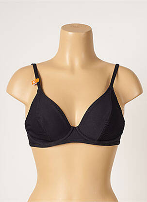Haut de maillot de bain haut soutien-gorge emboitant haut soutien-gorge emboitant noir CHERRY BEACH femme