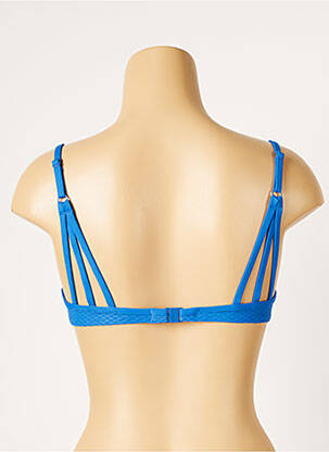 Haut de maillot de bain haut soutien-gorge moulé haut soutien-gorge moulé bleu VARIANCE femme