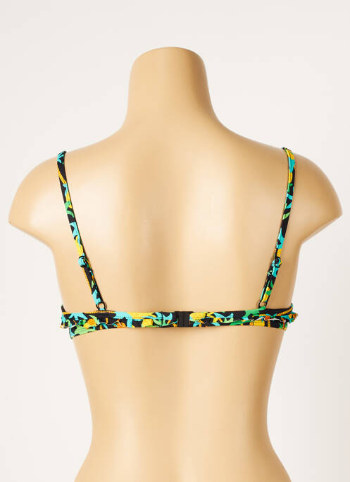 Haut de maillot de bain haut soutien-gorge moulé haut soutien-gorge moulé noir VARIANCE femme