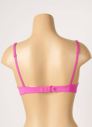 Soutien-gorge broderie haut soutien-gorge emboitant rose SIMONE PERELE femme