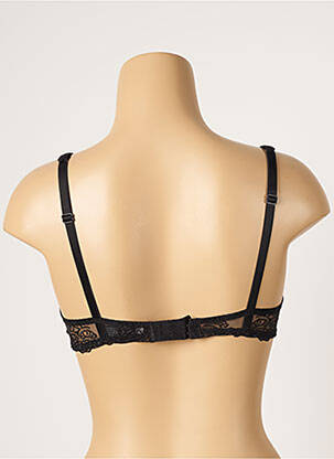 Soutien-gorge broderie haut soutien-gorge emboitant noir IMPLICITE femme