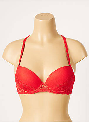 Soutien-gorge bretelle multi position haut soutien-gorge moulé rouge SIMONE PERELE femme