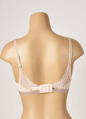 Soutien-gorge broderie haut soutien-gorge avec mousse de rembourrage amovible rose SIMONE PERELE femme