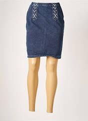 Jupe mi-longue bleu TEDDY SMITH pour femme seconde vue