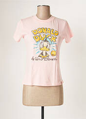 T-shirt rose DISNEY pour femme seconde vue