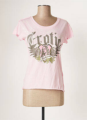 T-shirt rose MADONNA pour femme