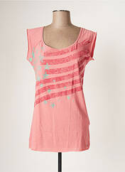 T-shirt rose REPLAY pour femme seconde vue