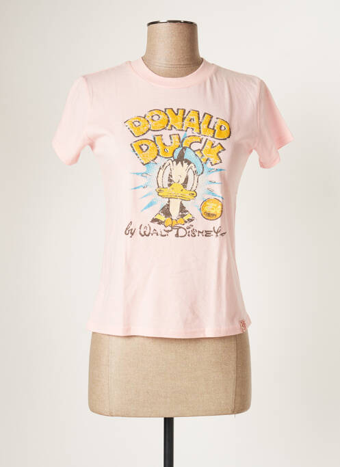 T-shirt rose DISNEY pour femme