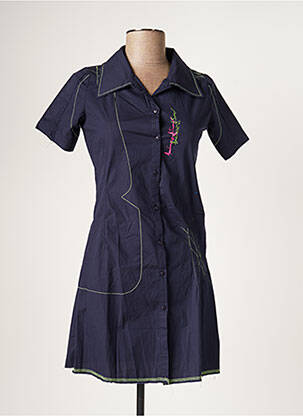 Robe courte bleu HARDCORE SESSION pour femme