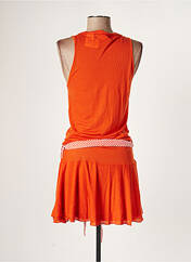 Robe mi-longue orange KILLAH pour femme seconde vue