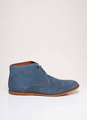 Bottines/Boots bleu FRANK WRIGHT pour homme