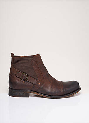 Bottines/Boots marron EXCEED pour homme