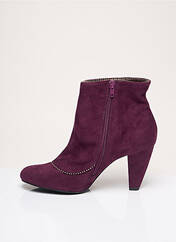 Bottines/Boots violet CHOCOLATE SCHUBAR pour femme seconde vue