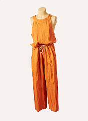 Combi-pantalon orange HUMILITY pour femme seconde vue