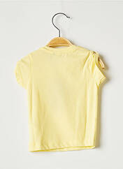 T-shirt jaune 3 POMMES pour garçon seconde vue