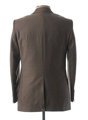 Blazer fausses poches marron ERMENEGILDO ZEGNA homme