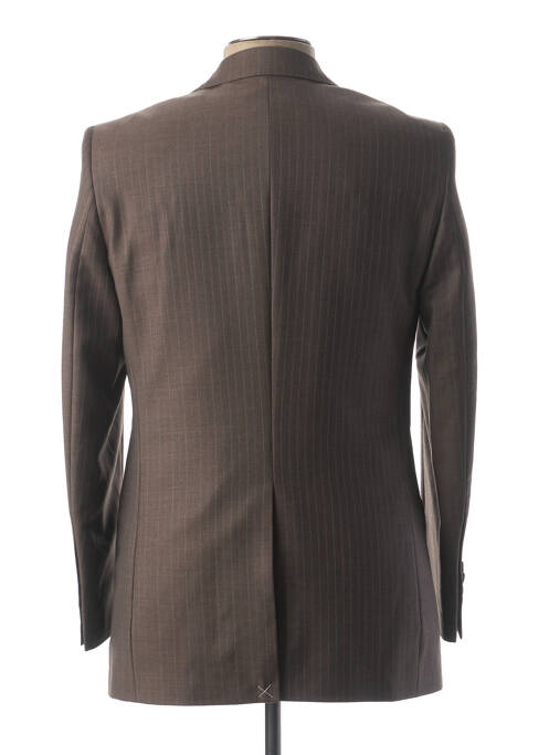Blazer marron ERMENEGILDO ZEGNA pour homme