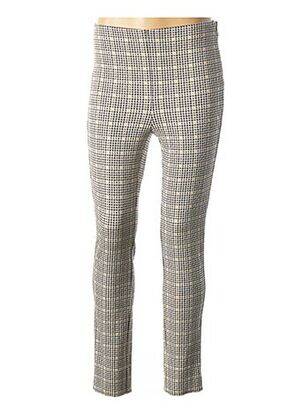 Pantalon slim stretch taille haute beige PATRIZIA PEPE FIRENZE femme