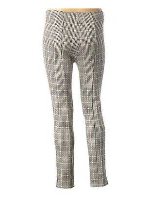 Pantalon slim taille haute taille haute beige PATRIZIA PEPE FIRENZE femme