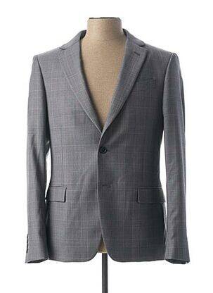 Blazer poches bleu ERMENEGILDO ZEGNA homme