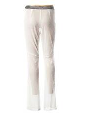 Pantalon droit blanc PATRIZIA PEPE FIRENZE pour femme seconde vue