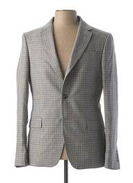 Blazer fausses poches gris ERMENEGILDO ZEGNA homme