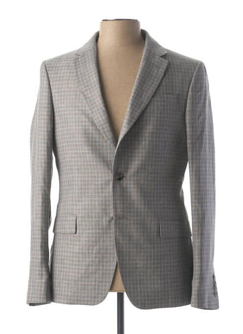 Blazer fausses poches gris ERMENEGILDO ZEGNA homme