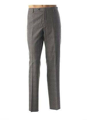 Pantalon droit taille normale taille normale gris ERMENEGILDO ZEGNA homme