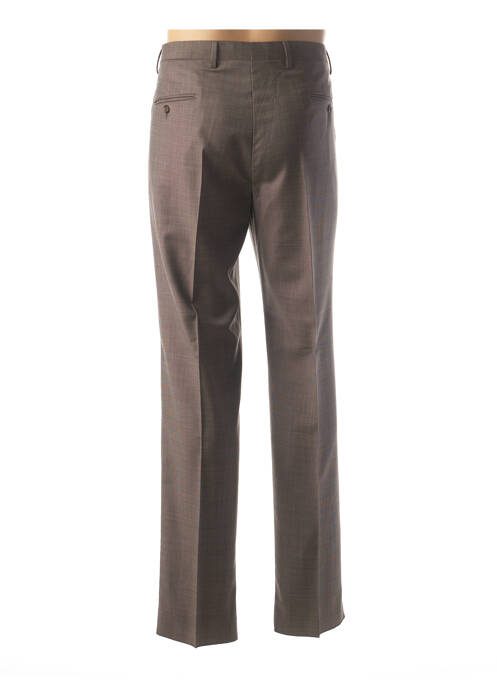Pantalon droit beige ERMENEGILDO ZEGNA pour homme