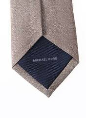 Cravate marron MICHAEL KORS pour homme seconde vue