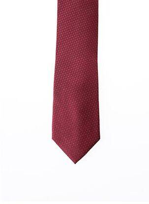 Cravate rouge MICHAEL KORS pour homme
