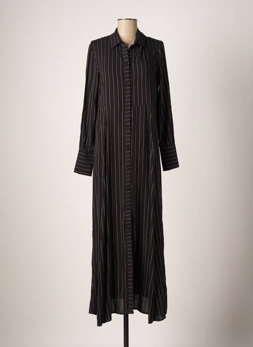 Robe longue noir DIXIE pour femme