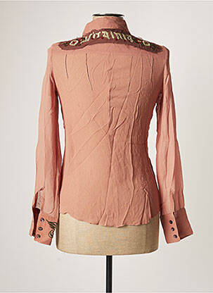 Chemisier coupe cintrée manches longues rose WE ARE REPLAY femme