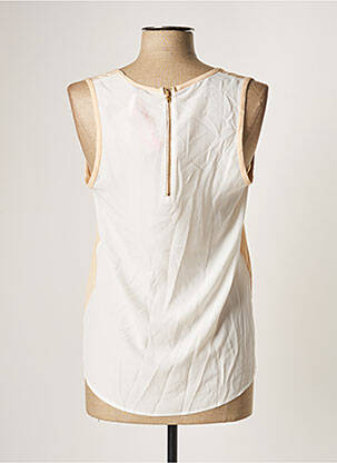 Blouse col rond sans manche beige IMPERIAL femme