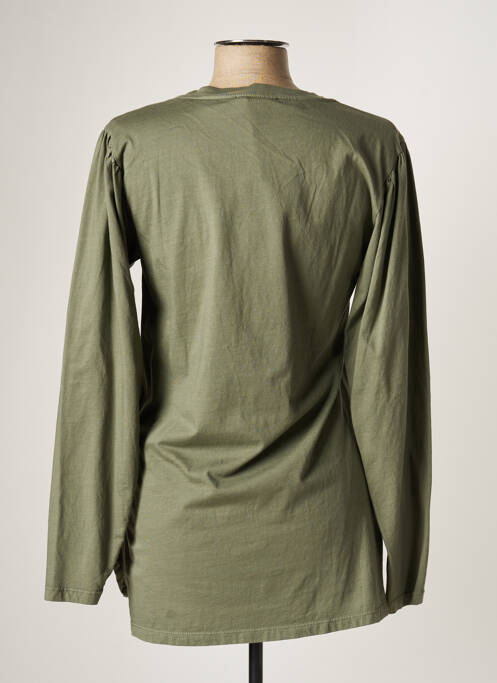 Tunique manches longues vert PLEASE femme