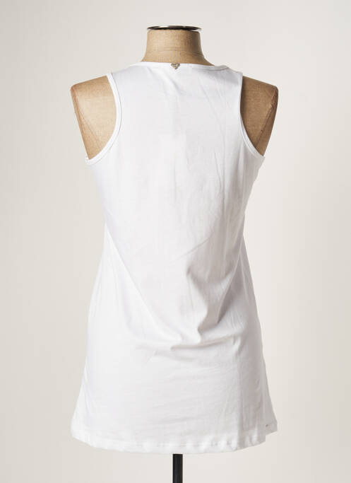 Tunique sans manche blanc PLEASE femme
