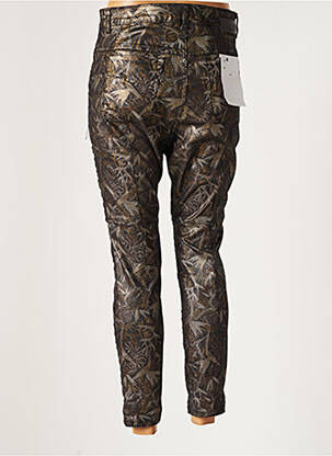 Pantalon slim stretch taille normale marron IMPERIAL femme