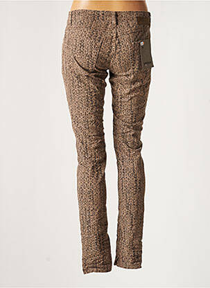 Pantalon slim taille basse taille basse beige IMPERIAL femme