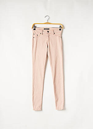Pantalon slim taille basse taille basse rose IMPERIAL femme