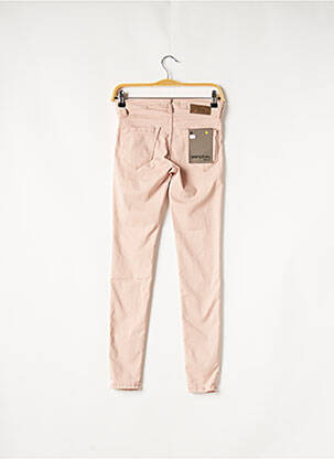 Pantalon slim taille basse taille basse rose IMPERIAL femme