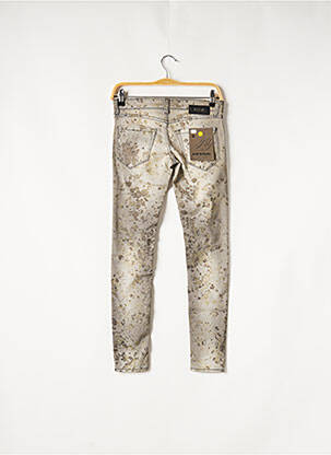 Pantalon slim taille basse taille basse gris IMPERIAL femme