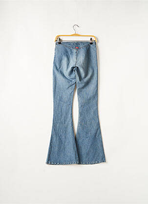 Pantalon flare taille basse taille basse bleu MISS SIXTY femme