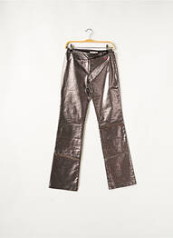 Pantalon droit taille normale taille normale gris MISS SIXTY femme