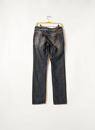 Jeans coupe droite broderie rivets taille normale bleu MISS SIXTY femme