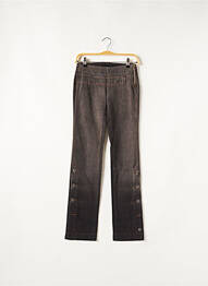 Pantalon droit taille normale taille normale gris DIESEL femme