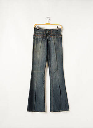 Jean coupe flare sélection denim taille haute bleu ENERGIE femme